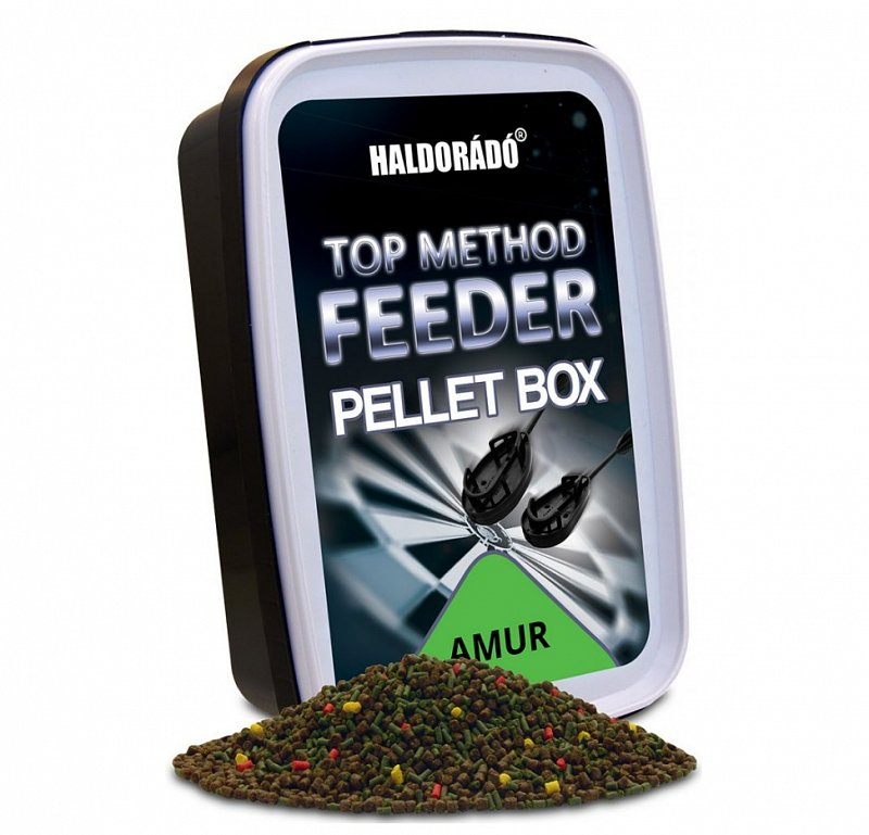 Haldorádo Pelety Top Method Feeder Pellet Box 400g
